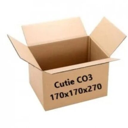 Cutie carton NATUR 170 x 170 x 270 mm - 25 BUC / SET