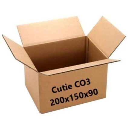 Cutie carton NATUR 200 x 150 x 90 mm – 25 BUC / SET