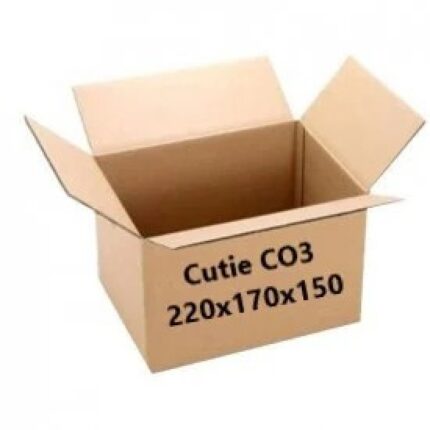 Cutie carton NATUR 220 x 170 x 150 mm 25 BUC / SET