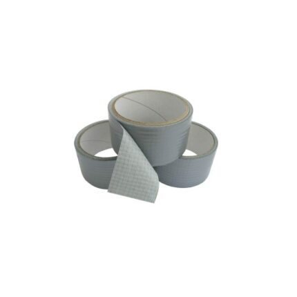 Banda adeziva pentru reparatii argintie cu suport panzat Duct Tape